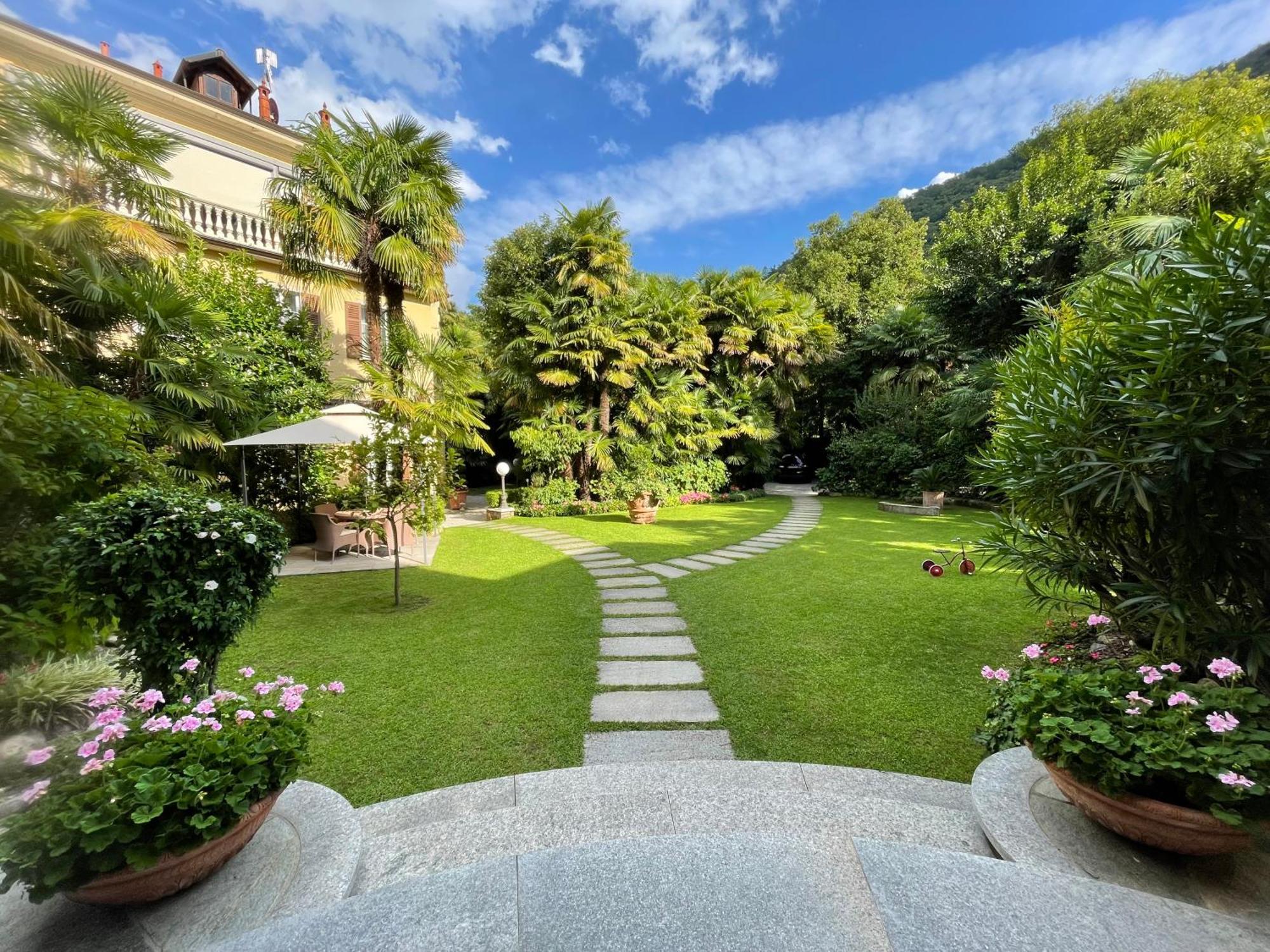Villa Palmira Kinderfreies Hotel Каннобио Экстерьер фото